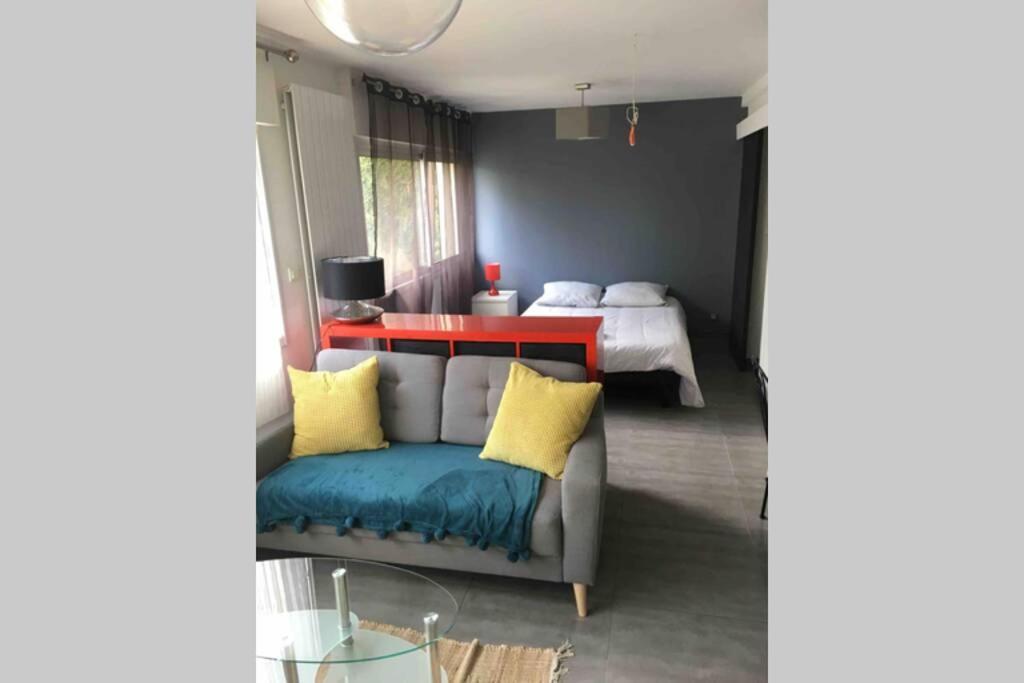 Bel Appartement En Rez De Jardin, 10Min Centre Et 300M Quais De Seine Wifi Руан Экстерьер фото